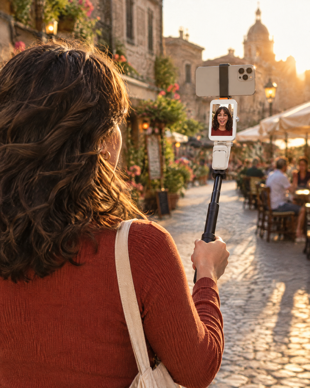 Flippo Clip · On the stick · walking the old town